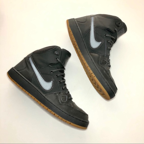 all black high top af1